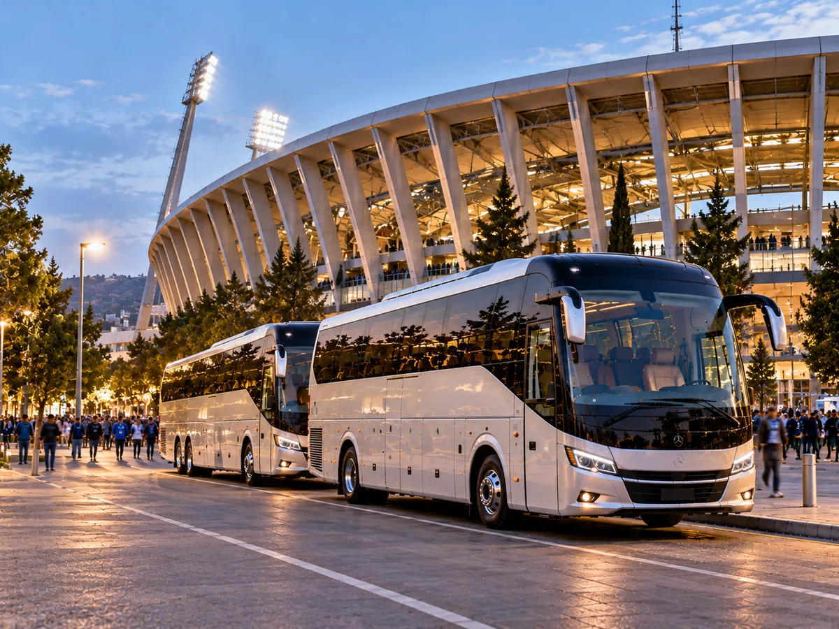 Boris Paichadze Dinamo Arena Bus & Coach Hire
