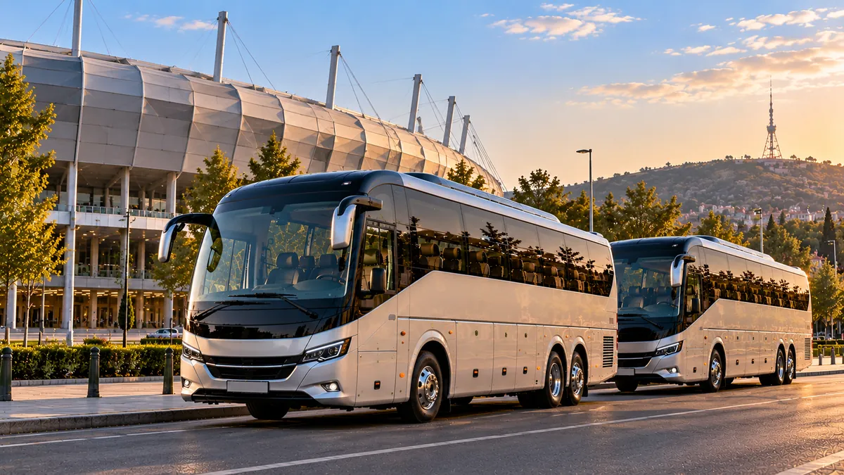 73–100+ passengers Multi-Coach / High Capacity